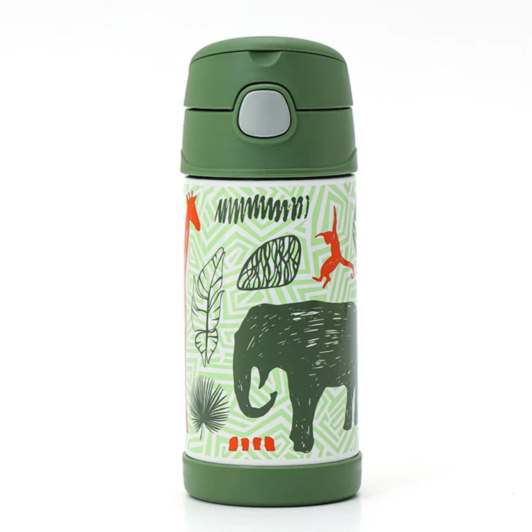 Termo Infantil Funtainer F401 Thermos 355ml - Reino animal