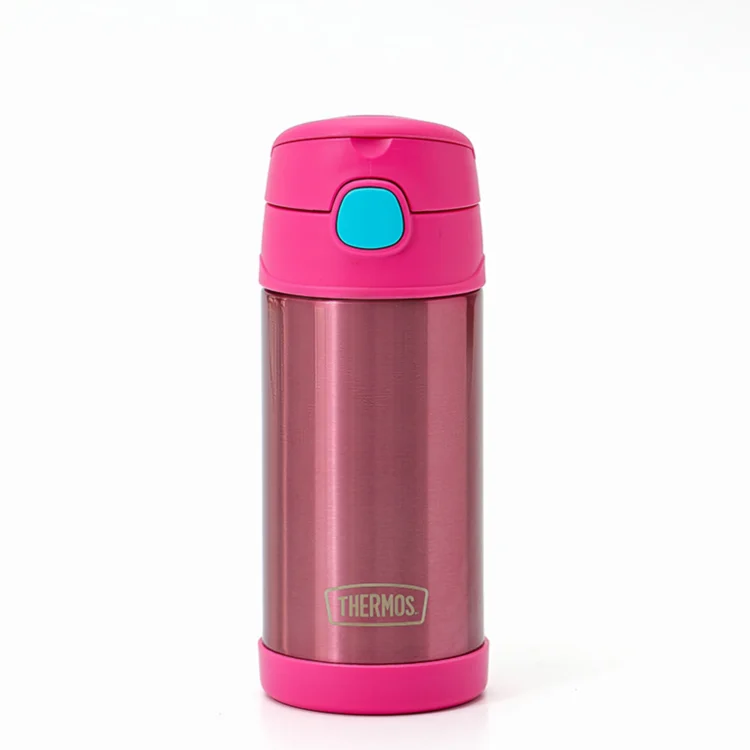 Termo Infantil Funtainer F401 Thermos 355ml - Rosa