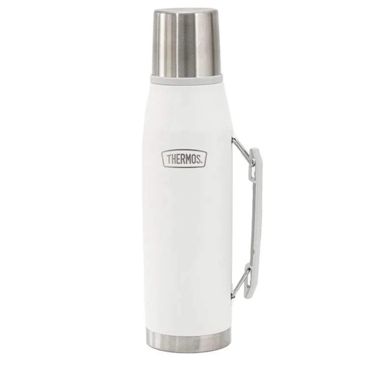 Termo Thermos 1300ml con Pico Pulsador - Blanco