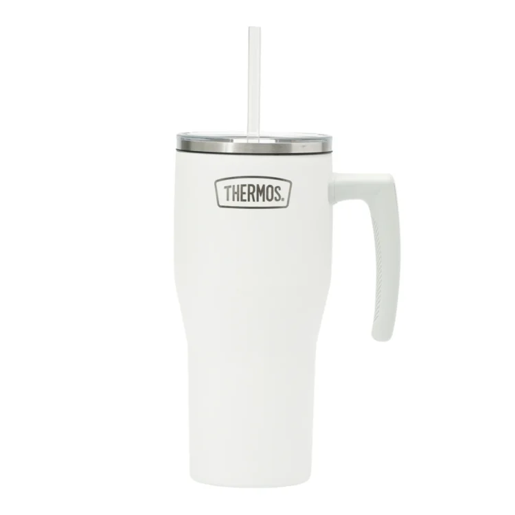 Vaso térmico con asa 850ml - Blanco