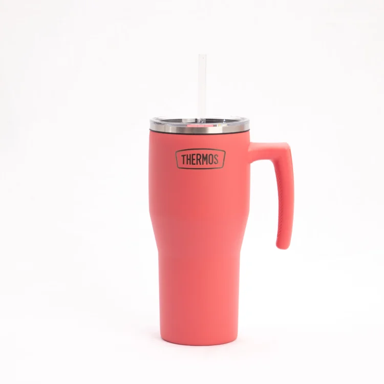 Vaso térmico con asa 850ml - Rosa