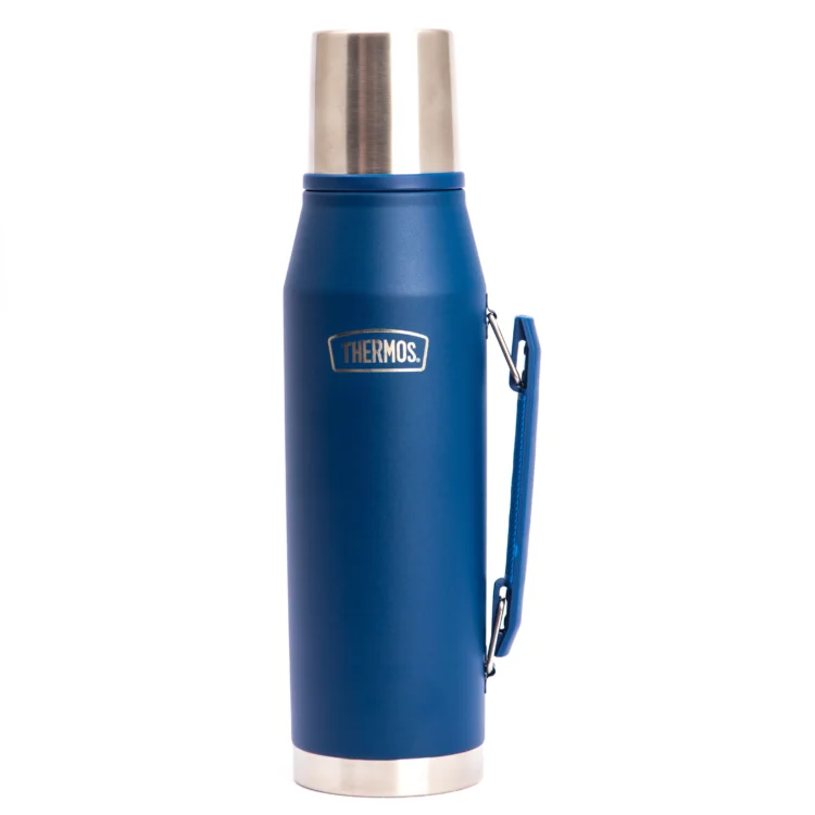 Termo Thermos 1300ml con Pico Pulsador - Azul