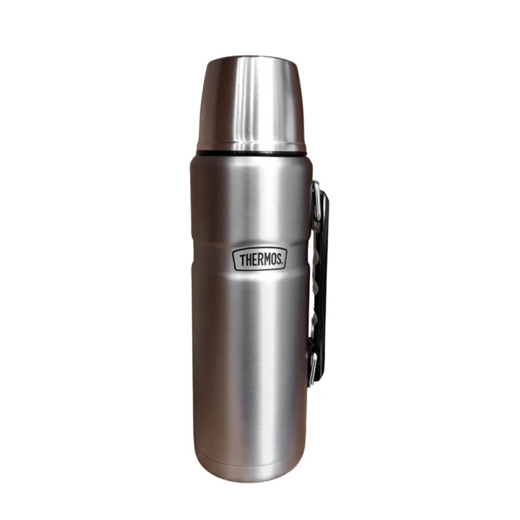 Botella Termo con pico cebador Thermos 1,2L - Acero
